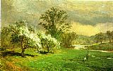 Apple Blossom Time by Jasper Francis Cropsey